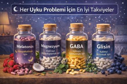 Her Uyku Problemi İçin En İyi Takviyeler